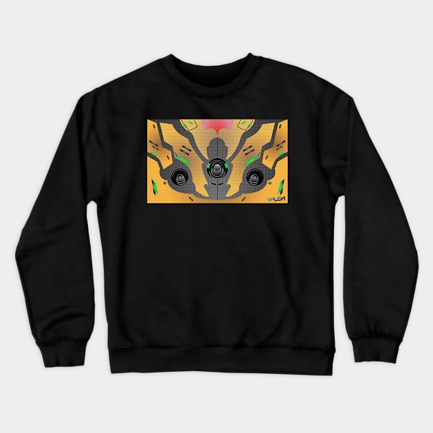 Octane Mask Galexi Crewneck Sweatshirt by H1P0